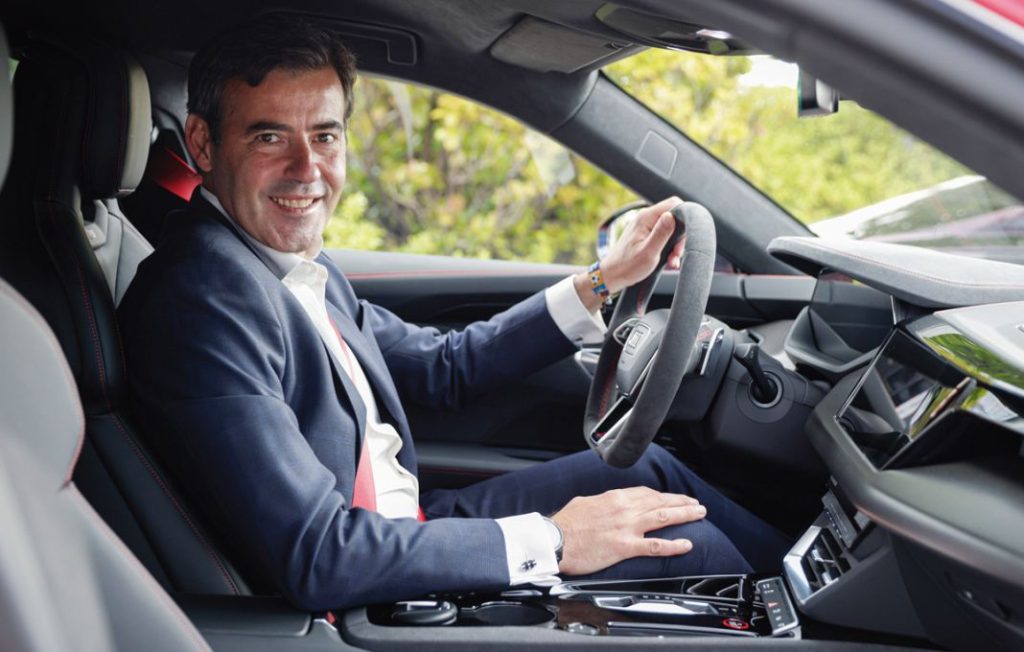 José Miguel Aparicio, director general de Audi España.