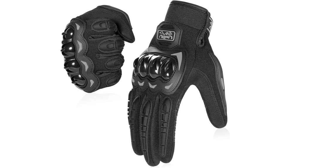 Guantes antideslizantes para hombre Guantes térmicos para moto A prueba de  viento Clima frío Senderismo Esquí