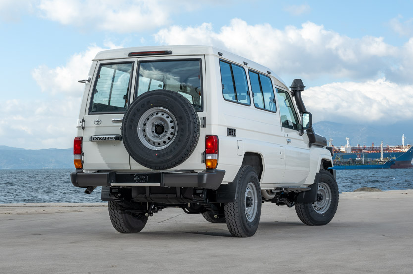 toyota land cruiser 70 cine movil 34 Motor16