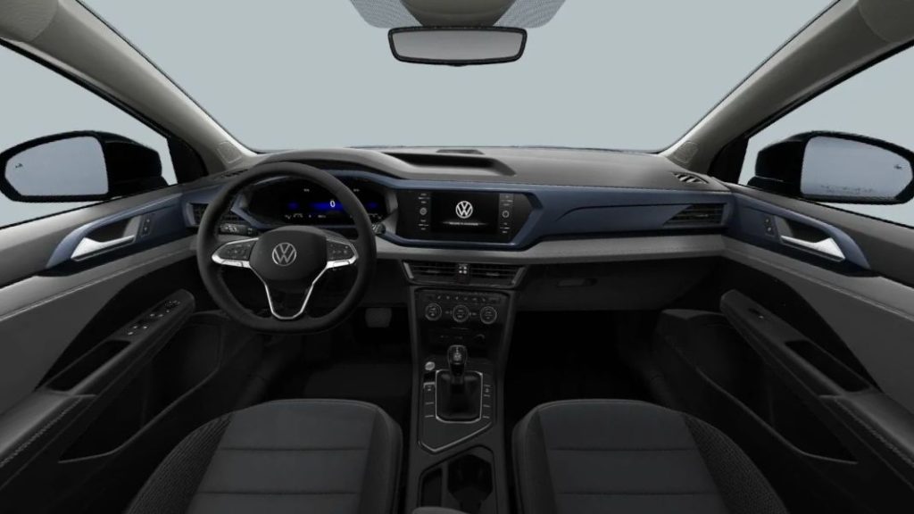 2024 Volkswagen Taos SE Black. Imagen interior.
