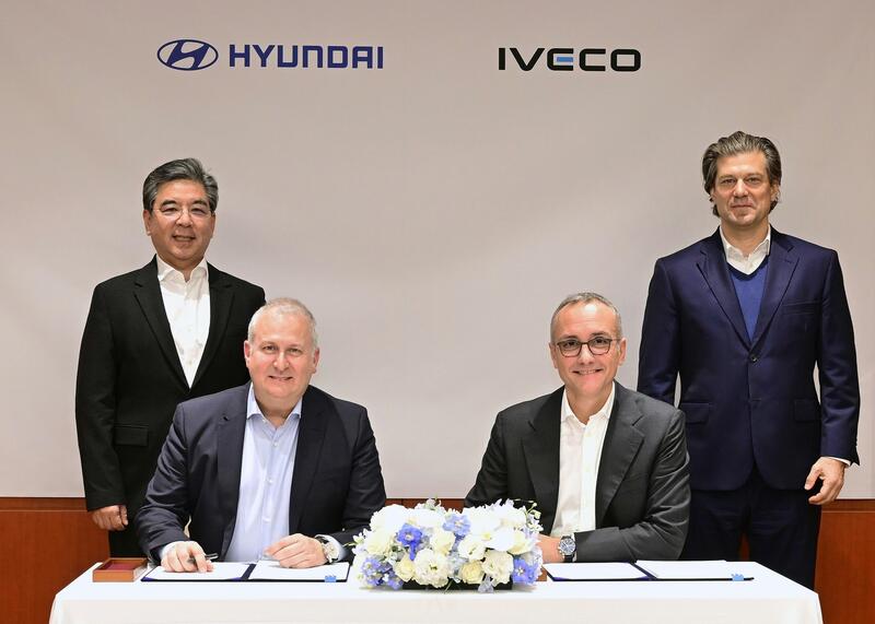 2024 Hyundai Iveco comercial eléctrico. Imagen firma.
