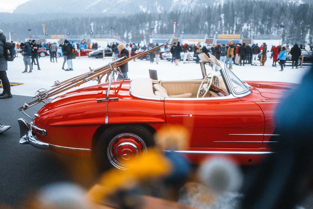 Mercedes Clásicos en St. Moritz


