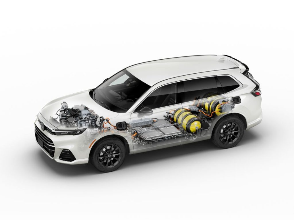 Honda CR V e FCEV 2025 Hydrogen h2 hidrogeno 27 Motor16