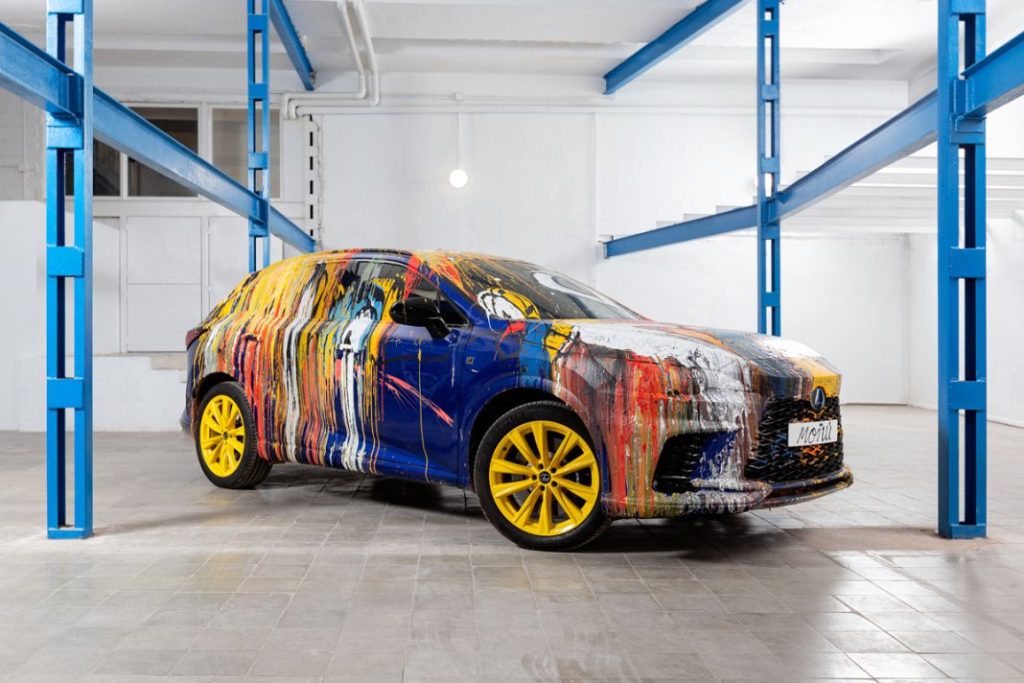 Lexus RX Art Car 2024 Jose Monu9 Motor16