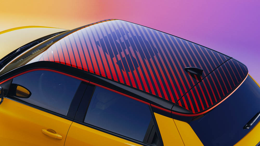 Techo personalizable del Renault 5 E-TECH
