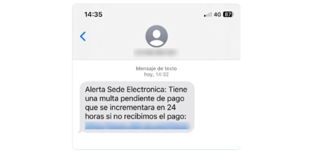 SMS fraude DGT Incibe febrero 20241 Motor16