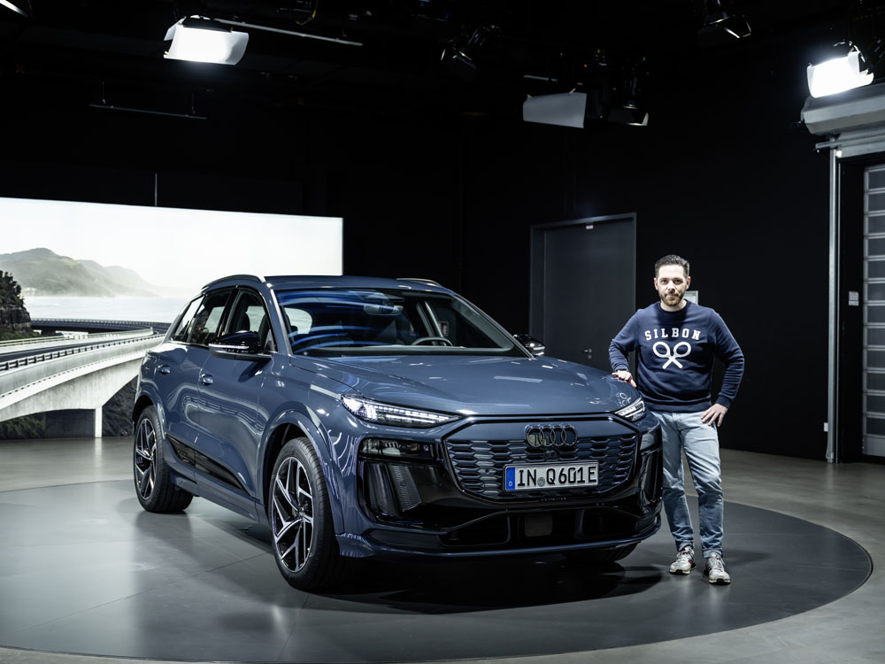 2024 Audi Q6 e-tron. Imagen estudio.