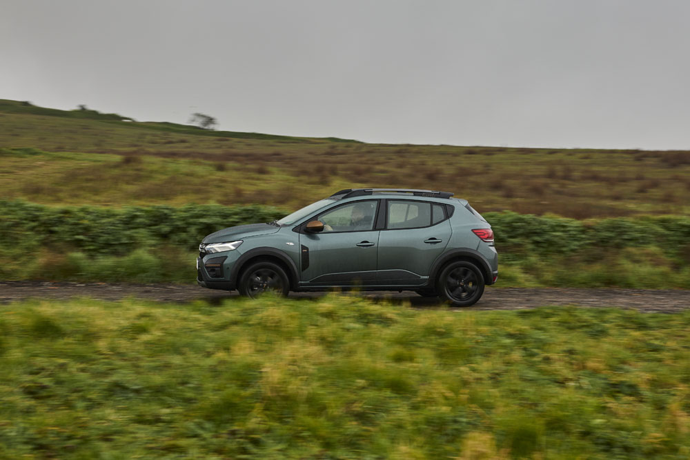 2024 Dacia Sandero Stepway TCe 110. Prueba. Imagen barrido.