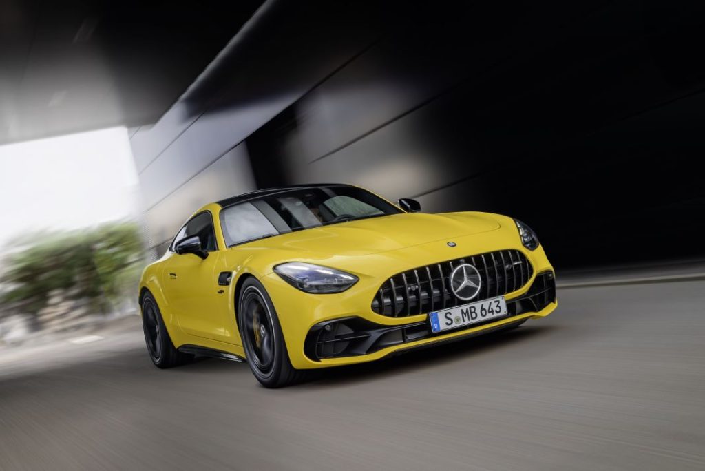 2024 Mercedes-AMG GT 43 Coupé. Imagen movimiento.