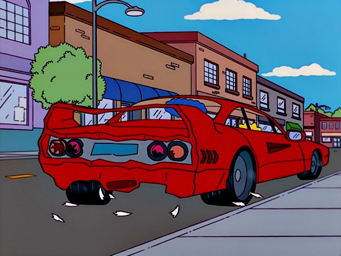 Ferrari f40 los simpson 2 Motor16