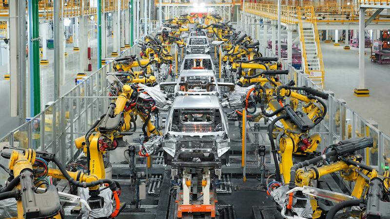 2024 BYD fábrica. Imagen.