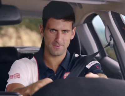Anuncio del Peugeot 208 con Novak Djokovic