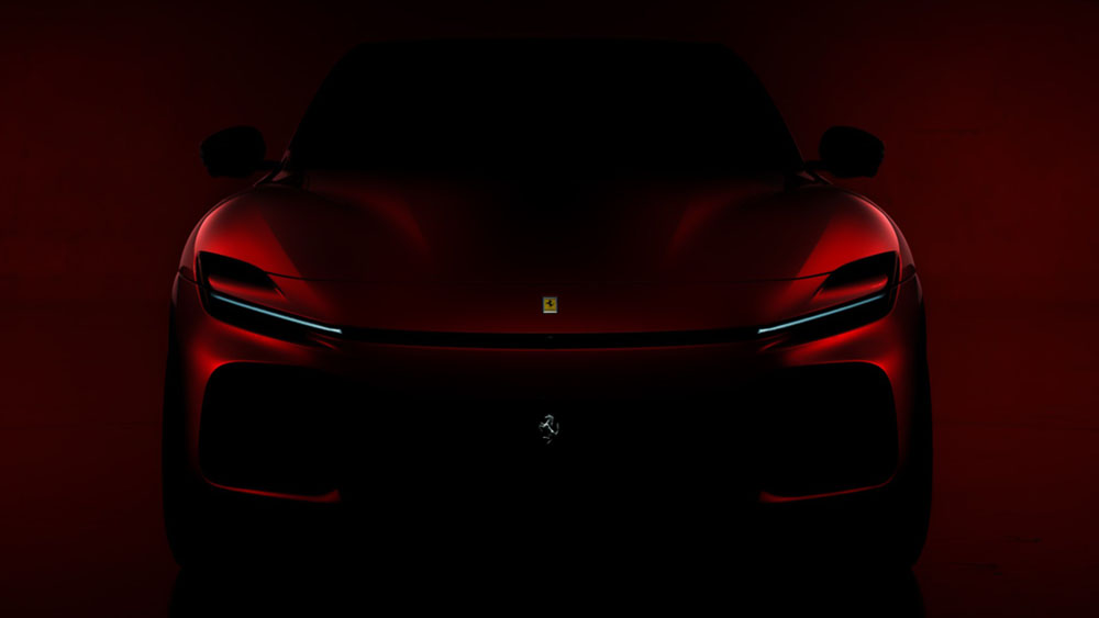 2022 Ferrari Purosangue imagen oficial