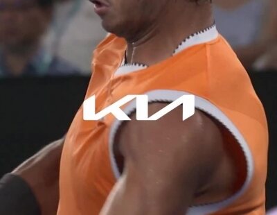 La firma Kia y Rafael Nadal compiten en el Open de Australia
