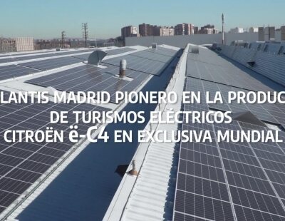 La planta fotovoltaica de Stellantis en Madrid, ha sido inaugurada por el alcalde Almeida