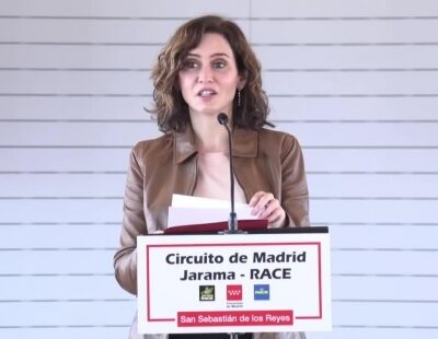 La presidenta Isabel Diaz Ayuso inaugura el nuevo Circuito de Madrid Jarama RACE
