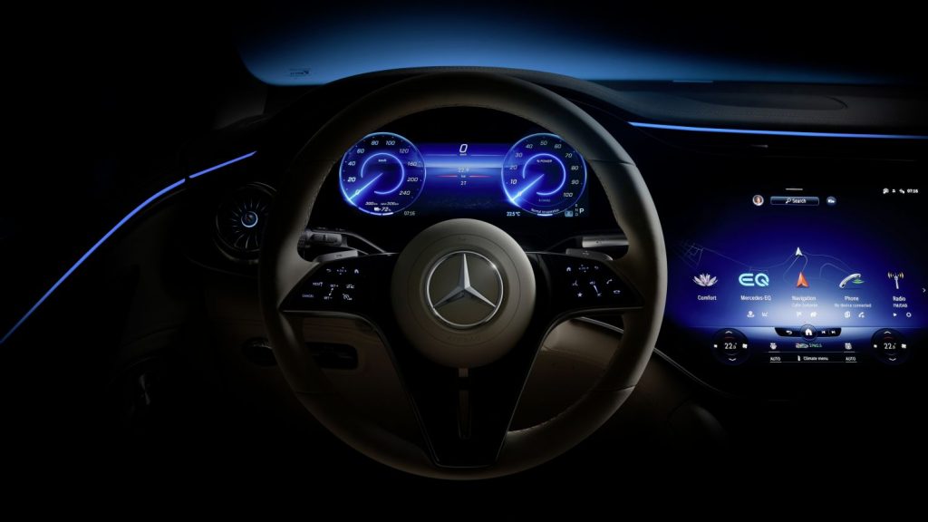 Mercedes EQS SUV interior 1 Motor16