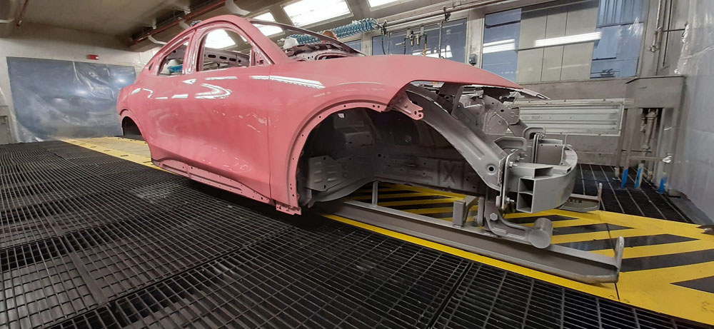 2020 Ford Mustang Mach-E Pink