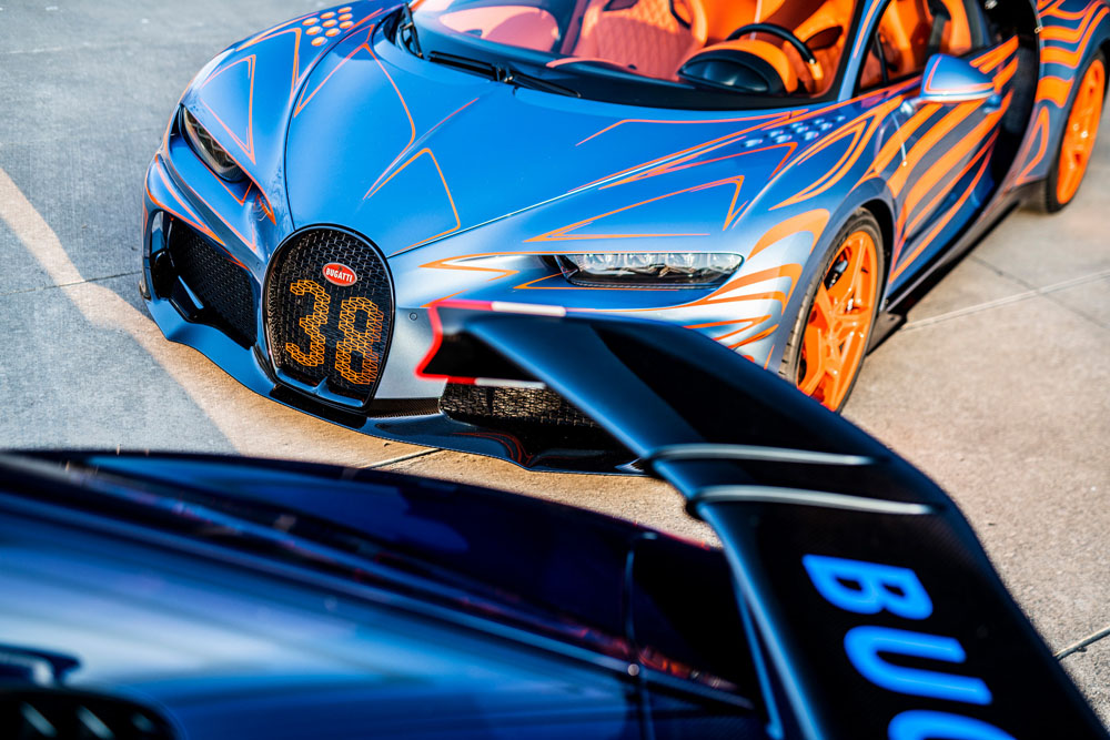 2022 Bugatti Chiron Sur Mesure. Detalle.