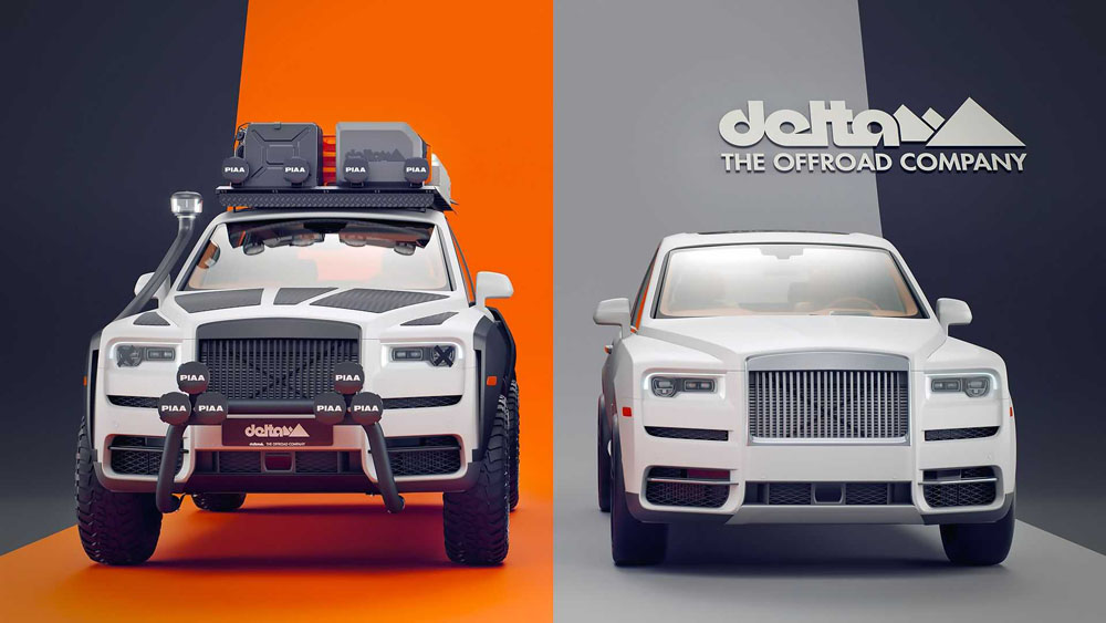 2022 Delta4x4 Rolls-Royce Cullinan comparación