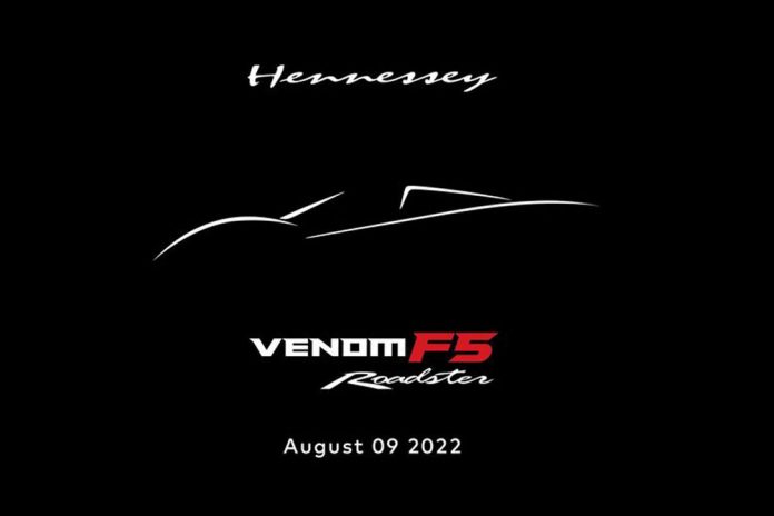 2022 Hennessey Venom F5 Roadster Teaser