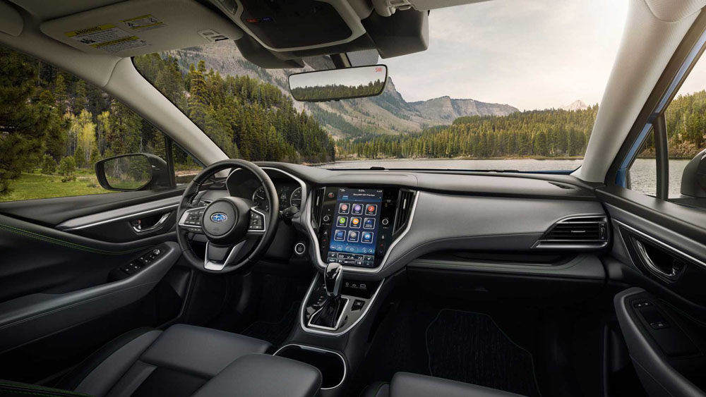 2022 Subaru Outback USA. Interior.