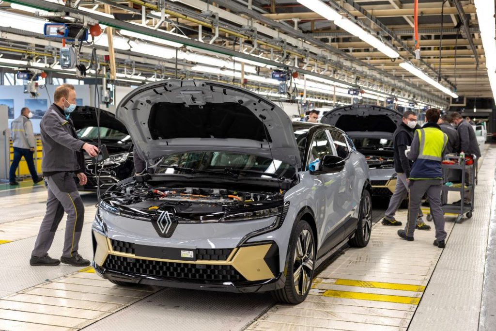 Fabricación Renault Mégane E-Tech