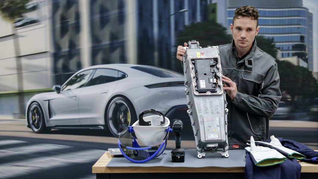 Porsche reparación de baterías