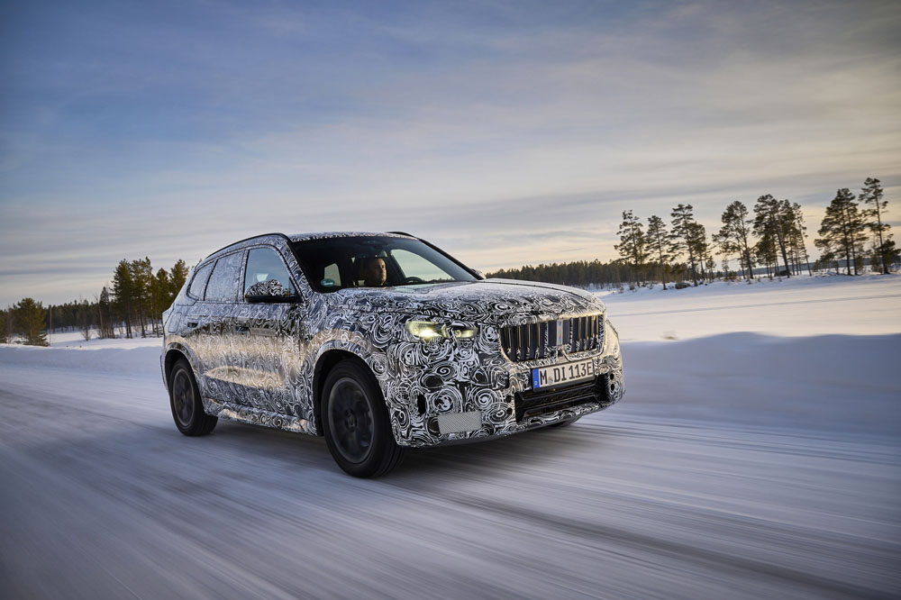 2022 BMW iX1 Winter Testing 8 Motor16