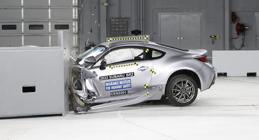2022 Subaru BRZ IIHS Crash Test