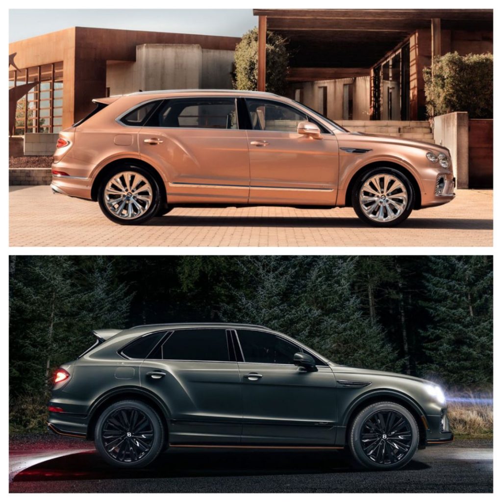 2022 Comparativa Bentley Bentayga y Bentayga EWB.
