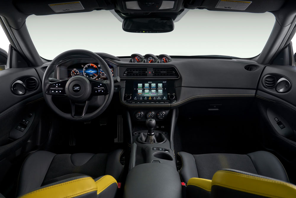 Nissan Z. Imagen interior.