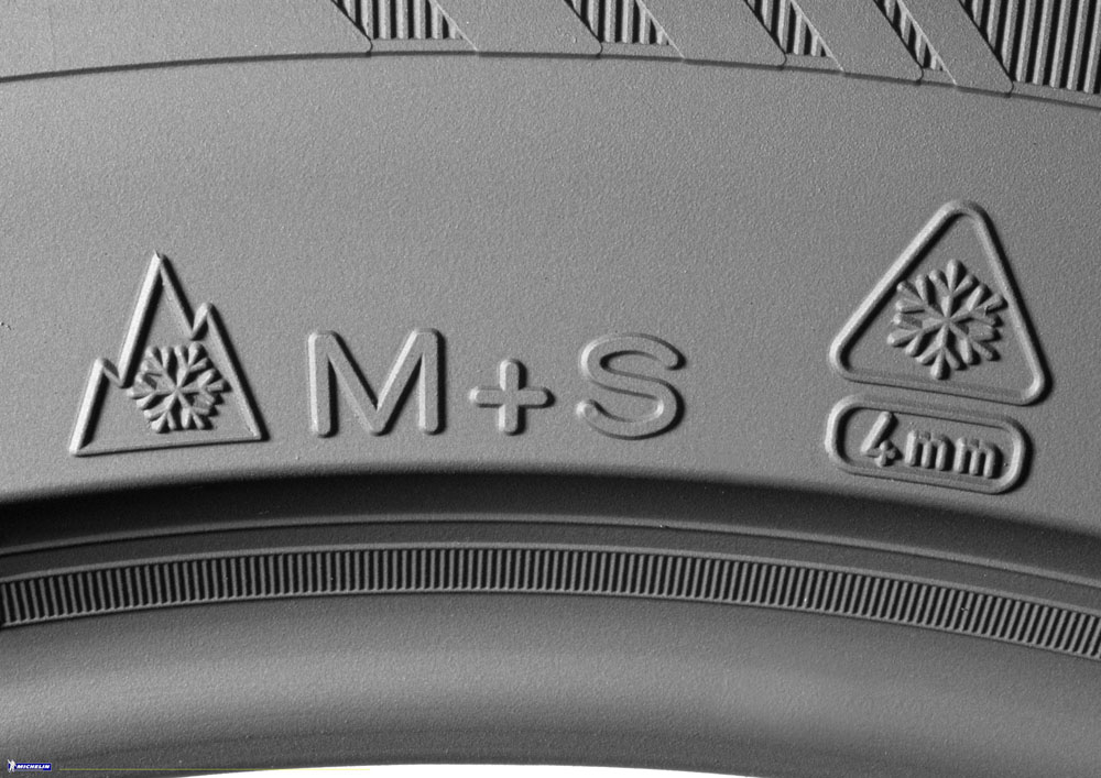 Neumáticos M+S.