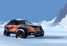 Nissan Ariya, un SUV eléctrico en la primera expedición del Polo Norte al Polo Sur
