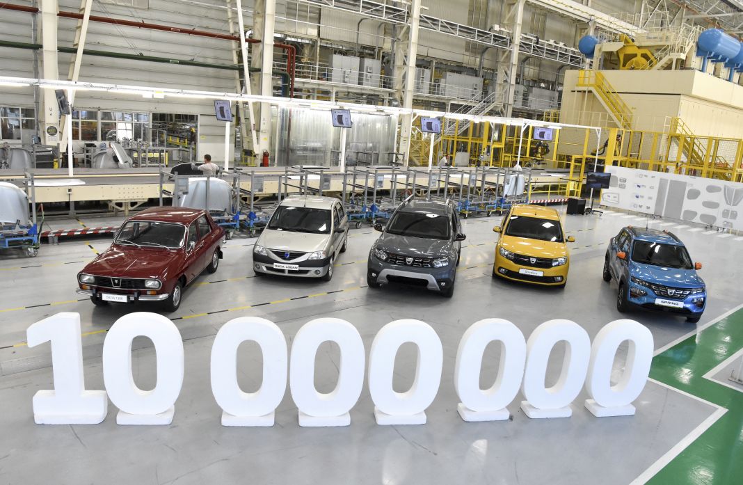 Dacia: 10 millones de vehículos fabricados