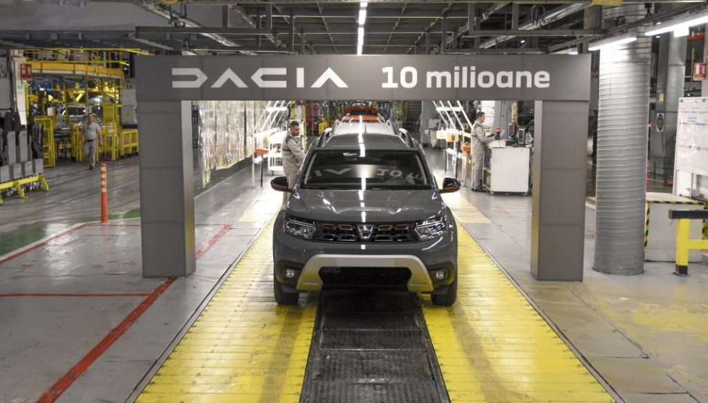 Dacia: 10 millones de vehículos fabricados