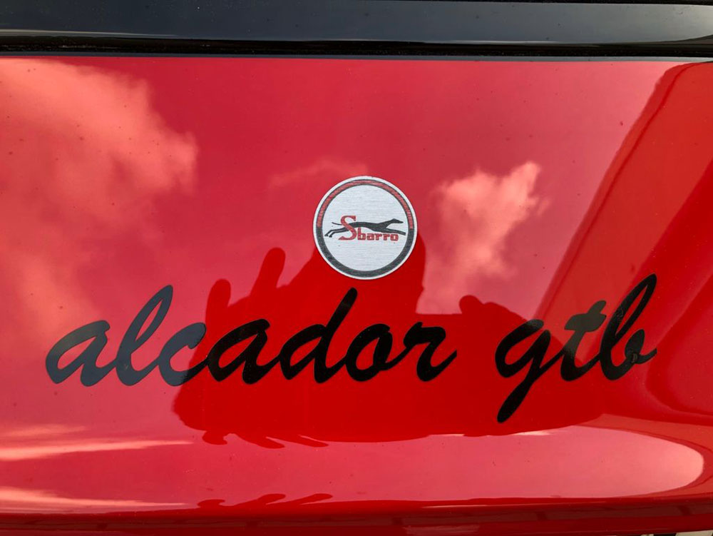 Sbarro Alcador GTB. Imagen detalle.
