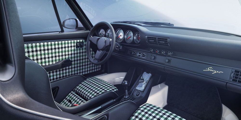 Singer Turbo Study 510 CV. Imagen interior.