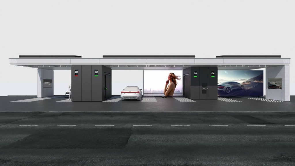 Audi charging hub en Zúrich