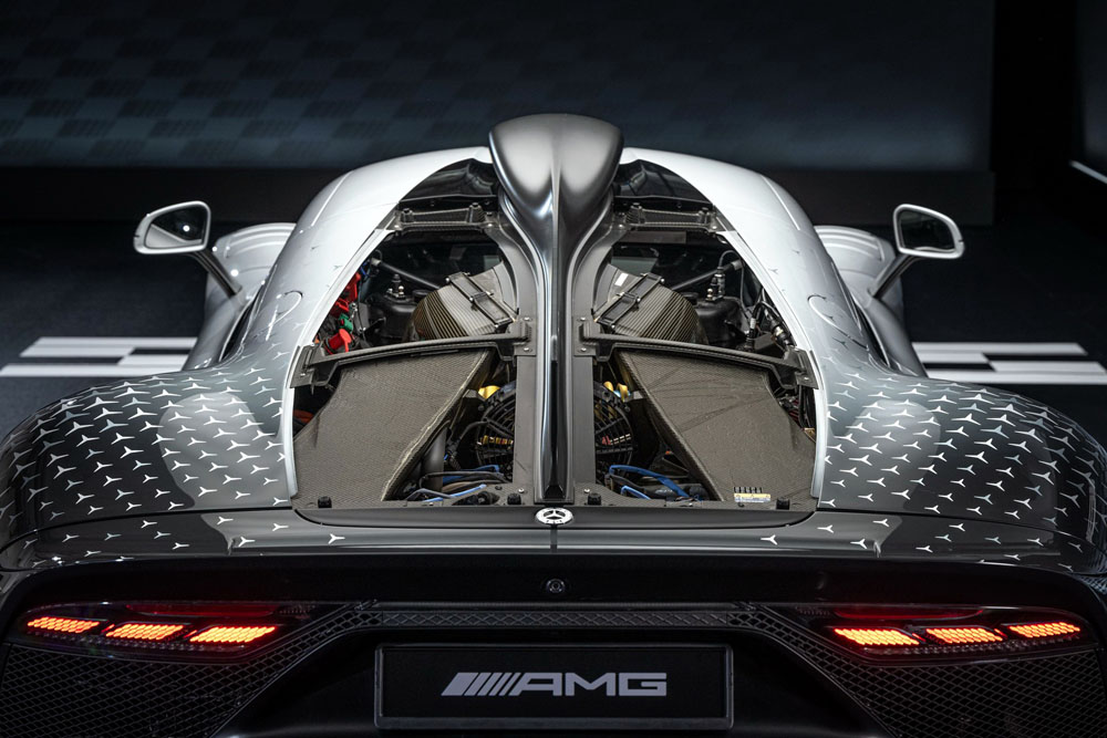 Mercedes-AMG One. Imagen detalle motor.