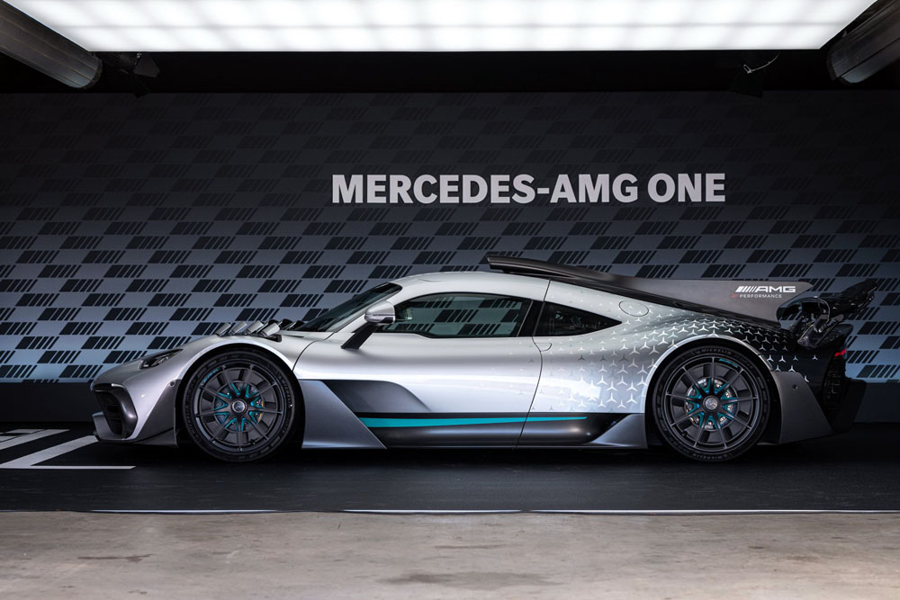 Mercedes-AMG One. Imagen estática estudio.
