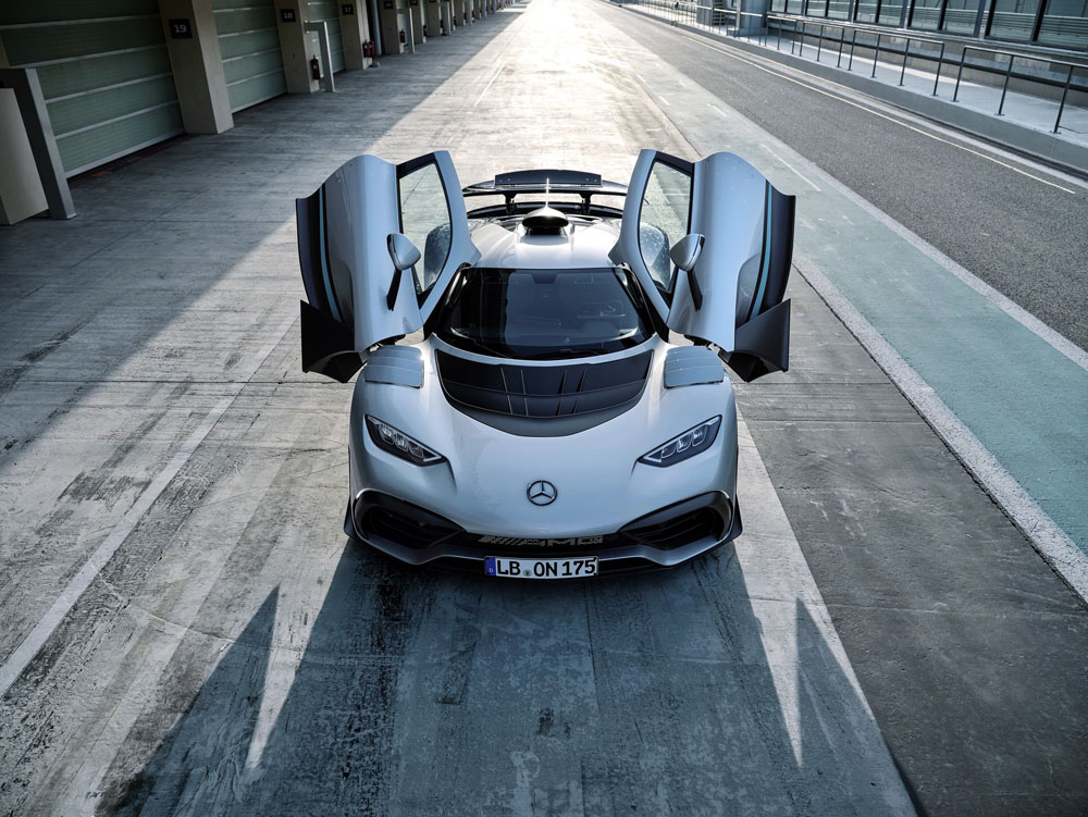 Mercedes-AMG One. Imagen estática frontal.