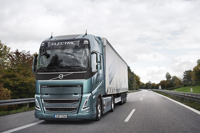2023 Camión Volvo eléctrico. Imagen camiones.