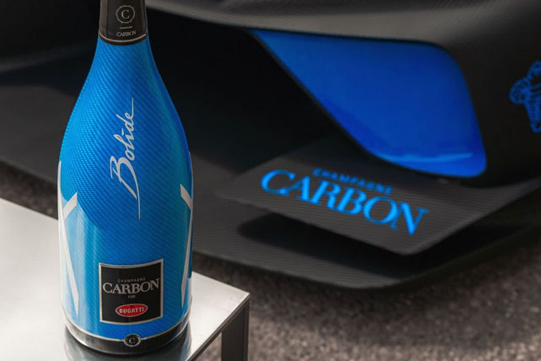 Botella Champán Bugatti Bolide