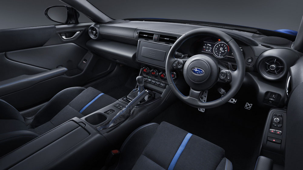 Subaru BRZ 10th Anniversary Limited. Imagen interior.