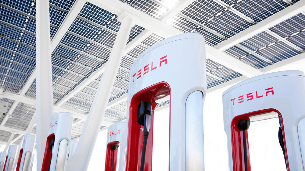Cargador Tesla Supercharger