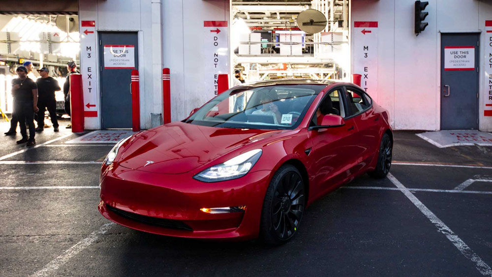 Tesla Model 3 dos millones Fremont