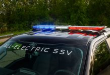 588 CV eléctricos para el nuevo coche de policía en Estados Unidos