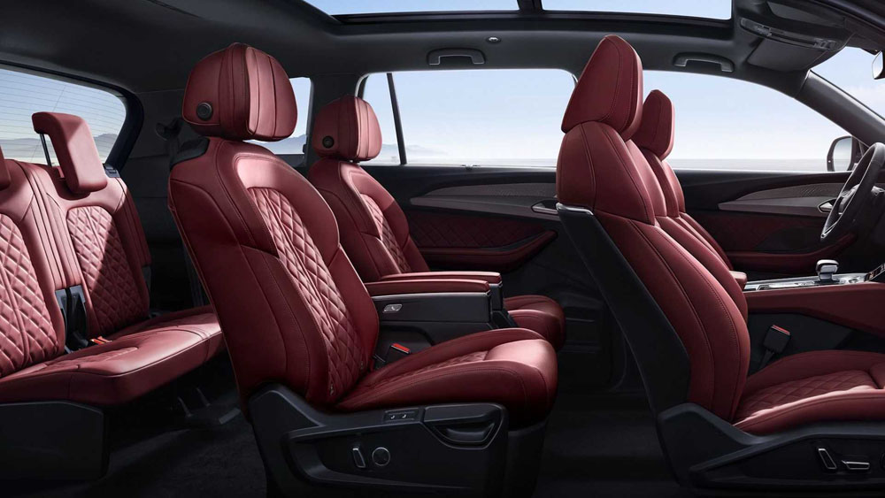 Audi Q6 China. Imagen interior.