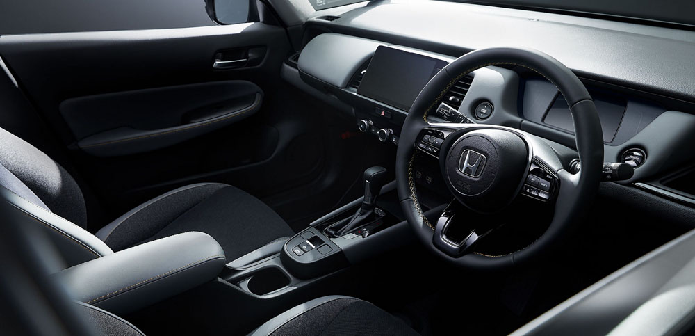 Honda Jazz 2023. Imagen interior.